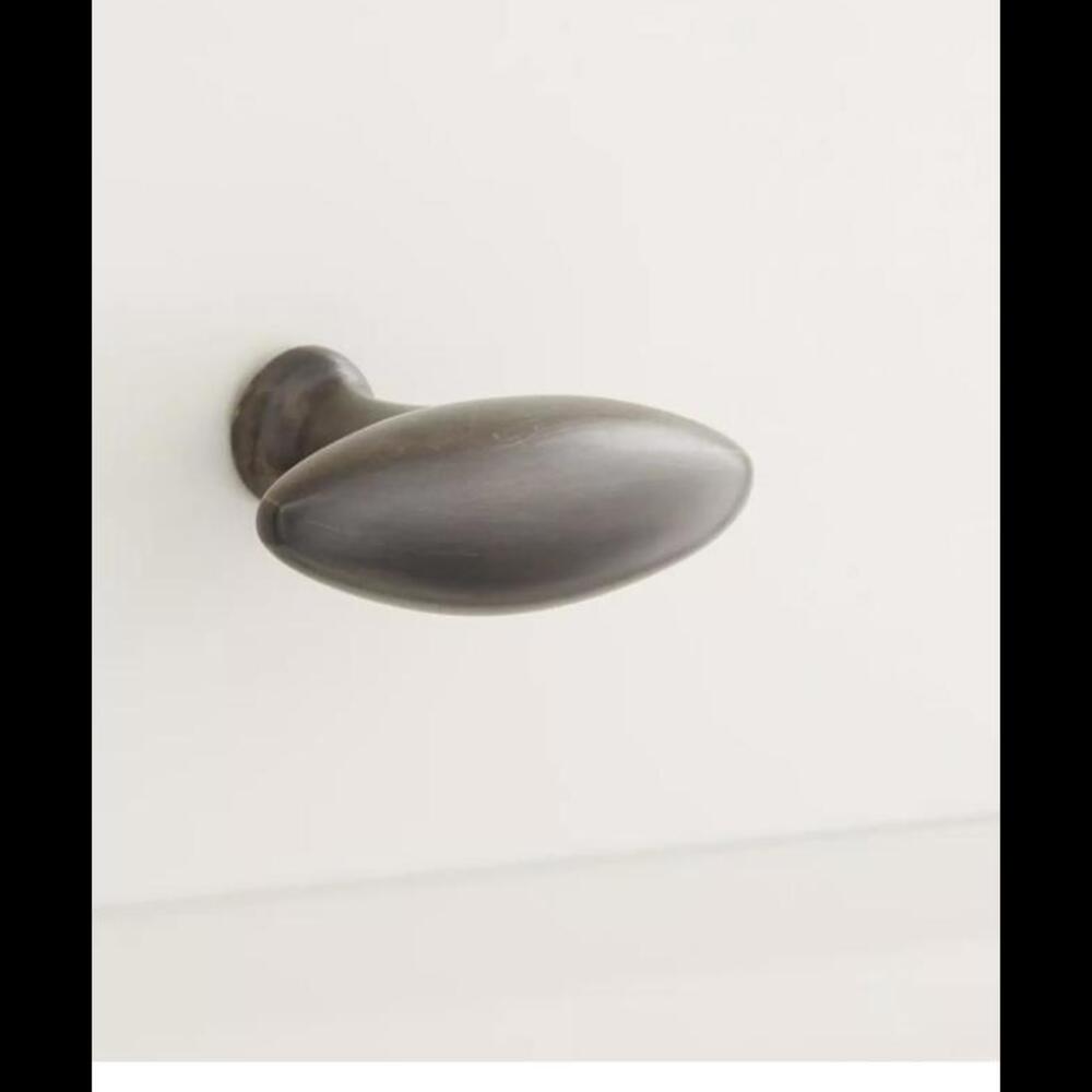Padilla Solid Brass Cabinet Knob - Dark Bronze